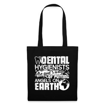 Dental Hygienist God Made Dental Hygienists - Tote Bag - black - Front