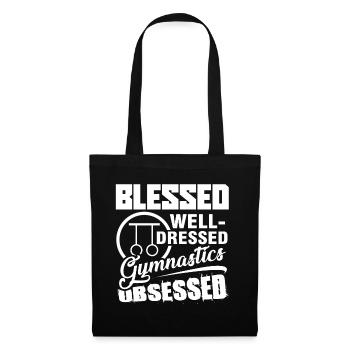 Well Dressed Gymnastics Obsessed - Tote Bag - black - Front