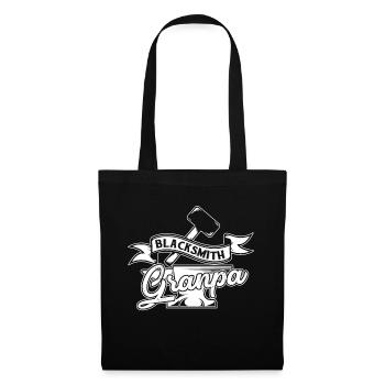 Blacksmith Blacksmith Grandpa - Tote Bag - black - Front