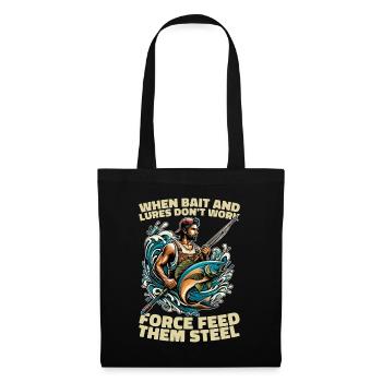 Spearfishing When Bait And Lures Loves Freedive - Tote Bag - black - Front