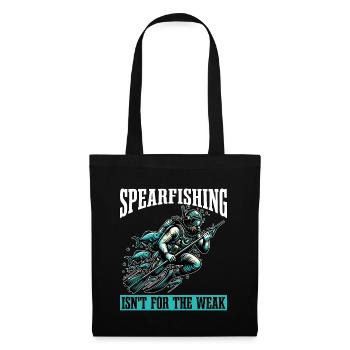 Spearfishing Isn't For The Weak Fishing Enthusiast - Tote Bag - black - Front