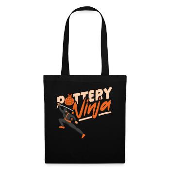 Pottery Ceramics Artist Ninja - Tote Bag - black - Front