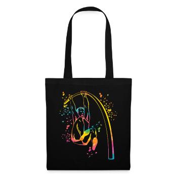 Perchiste Enfant Saut à la perche - Sac en tissu - noir - Devant