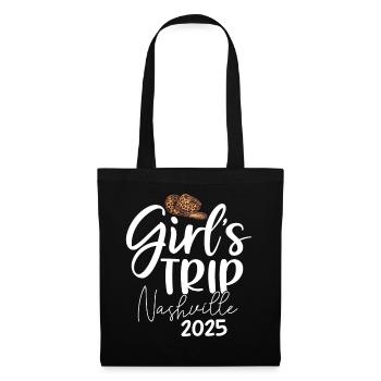 Voyage entre filles Nashville 2025 - Sac en tissu - noir - Devant