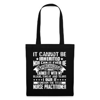 Forever The Title Nurse Practitioner - Tote Bag - black - Front