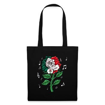 Mexico Mexico Mexican Gift Flag Football - Tote Bag - black - Front