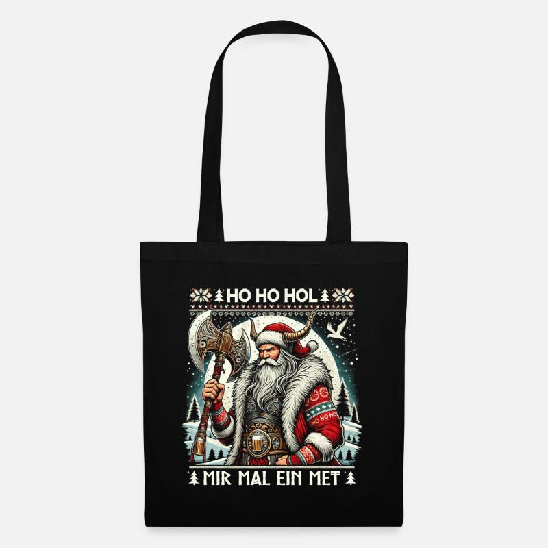 Ho Ho Prenons un hydromel - Sac en tissu - noir