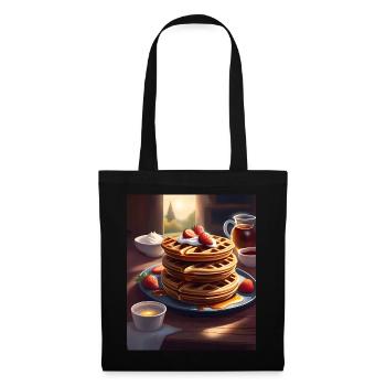 Breakfast pancakes - Tote Bag - black - Front
