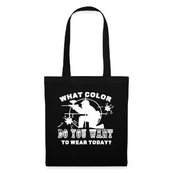 Paintball What Color Do You Want To Wear Today - Tote Bag - black - Front