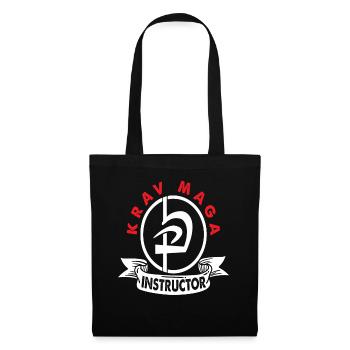 Entraîneur de Krav Maga - Sac en tissu - noir - Devant
