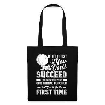3rd Grade Teacher Proud 3rd Grade Teacher - Tote Bag - black - Front
