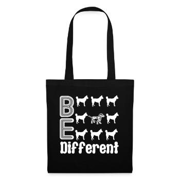 Dachshund Dachshund Be Different - Tote Bag - black - Front