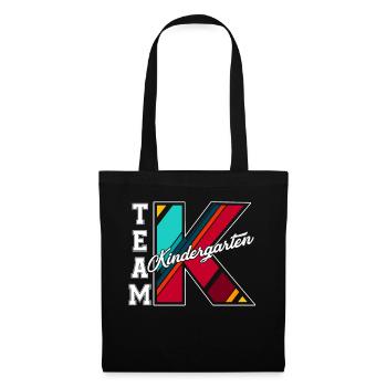 Team Kindergarten Teacher - Tote Bag - black - Front