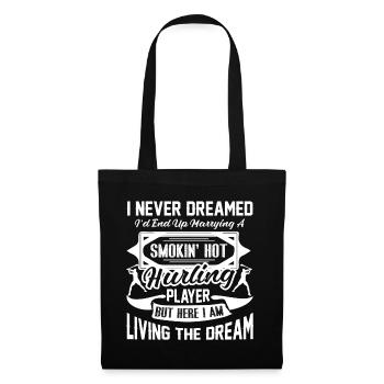 Hurling Smokin Hot Hurling Player - Tote Bag - black - Front