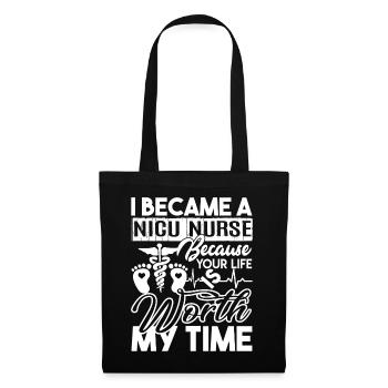 Nicu Nurse I Became A Nicu Nurse - Tote Bag - black - Front