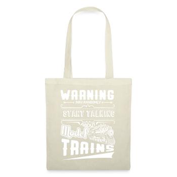 Model Railroad Talk About Model Trains - Tote Bag - nature - Front