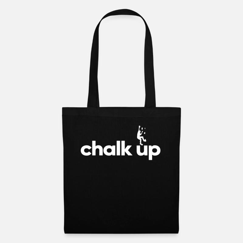 Chalk Up Boulderer - Tote Bag - black