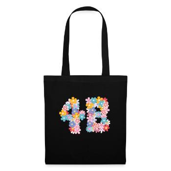 4B Floral Feminist Movement Strength Women - Tote Bag - black - Front