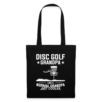 Disc Golf Grand-père Comme Un Papy Normal - Disc Gol - Sac en tissu - noir - Devant