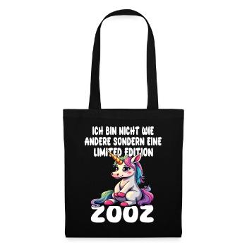 Limited Edition 2002 Birthday Born 2002 - Tote Bag - black - Front