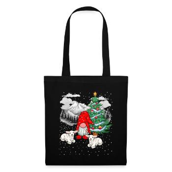 Santa Santa Dwarfs Christmas Xmas Troll - Tote Bag - black - Front