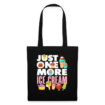 Just an cream lover - Tote Bag - black - Front
