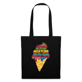 Cream Lovers Colorful Flavor Variety - Tote Bag - black - Front