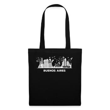 Portenos Skyline Buenos Aires - Tote Bag - black - Front