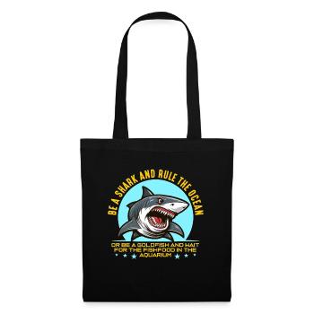 Shark Hunting Be A Shark And Rule Fossil Hunting - Tote Bag - black - Front