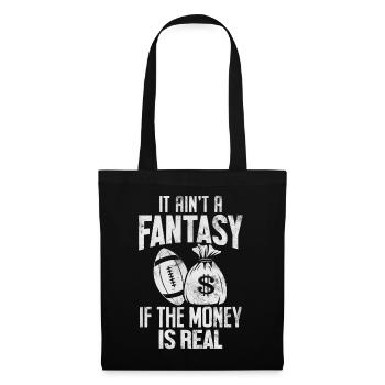 Ce n’est pas un fantasme si l’argent est réel FFL - Sac en tissu - noir - Devant