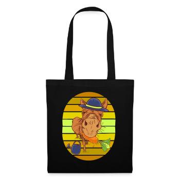 Donkey Gardener Hobby Gardener Gardening Garden - Tote Bag - black - Front