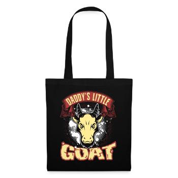 Daddy's Little Goat - Tote Bag - black - Front