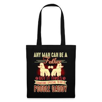 Proud Poodle Daddy - Tote Bag - black - Front