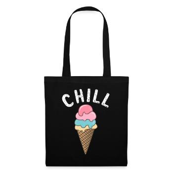 Gelato Lover Chill Collations d’été Crème glacée - Sac en tissu - noir - Devant