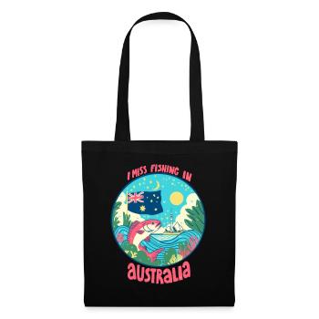 Fishing in Australia - Tote Bag - black - Front