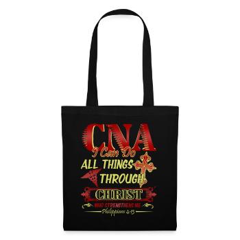 CNA I Can Do All Things - Tote Bag - black - Front