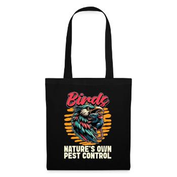 Bird Enthusiast Birds Nature's Own Ornithologist - Tote Bag - black - Front