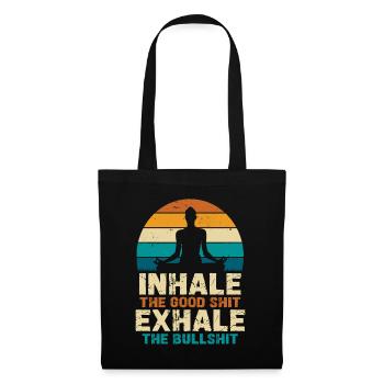 in the good, out the nonsense - Tote Bag - black - Front