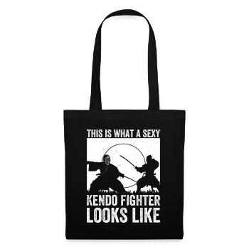 This is what a sexy Kendo Fighter looks like - Tote Bag - black - Front