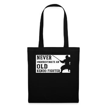 Never underestimate an old Kendo Fighter - Kendo G - Tote Bag - black - Front