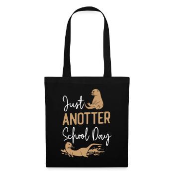 Otter Pre-School First Grade Back - Stoffbeutel - Schwarz - Vorne