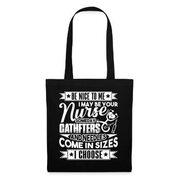 Nurse Be Nice To Nurse - Tote Bag - black - Front