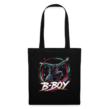 B-Boy Breakdance Breakdancer Urban Hip Hop - Tote Bag - black - Front