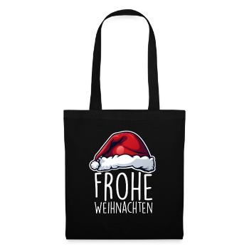 Joyeux Noël - Sac en tissu - noir - Devant