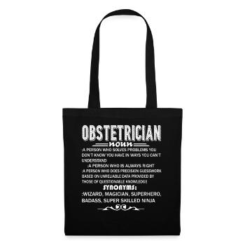 Obstetrician Definition - Tote Bag - black - Front
