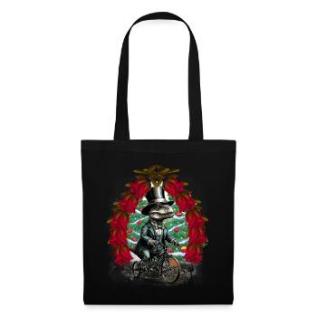 Reptile Reptile Christmas Christmas Xmas Child - Tote Bag - black - Front