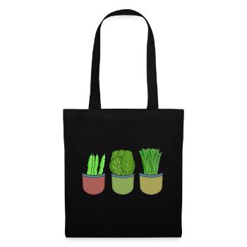 Garden Vegetable Hobby Gardener Cook Cooks Cook - Tote Bag - black - Front