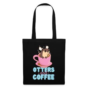 Otter Coffee Otters And Coffee - Tote Bag - black - Front