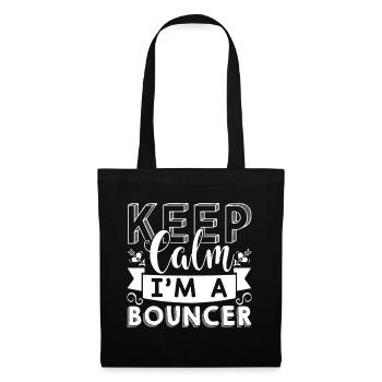 Bouncer Keep Calm I am A Bouncer - Tote Bag - black - Front