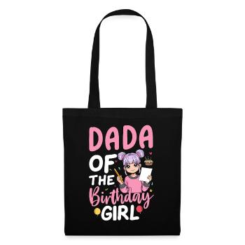 Dada De La Fille D’anniversaire - Sac en tissu - noir - Devant
